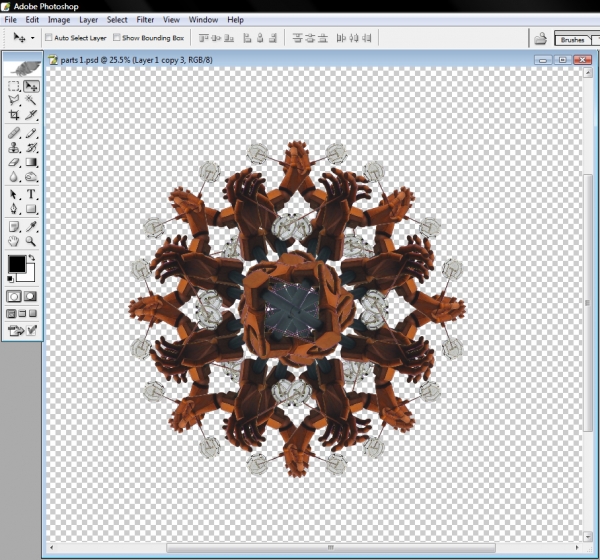 Creation of Umbrelerated: Step 7